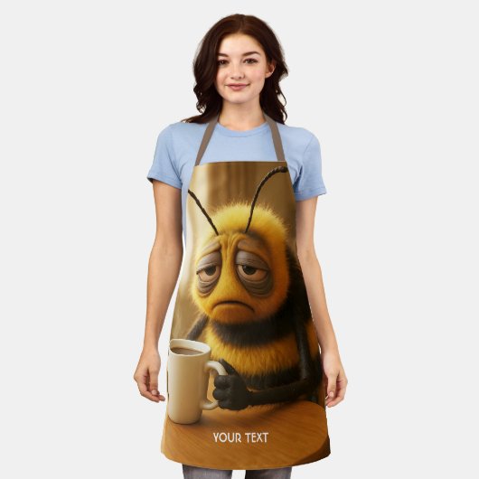 Fantasy Zachte Heel Moe Bee Schort (Gedragen)