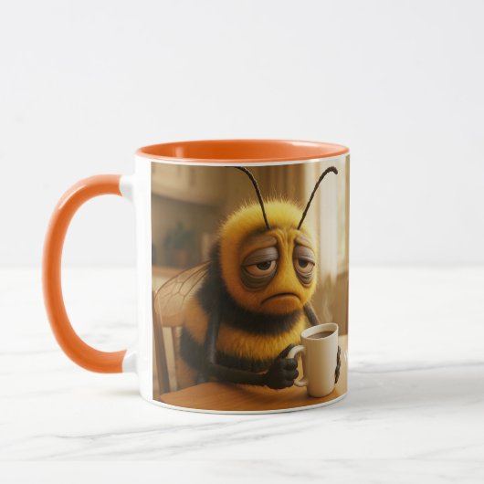 Fantasy Zachte Heel Moe Bees Mok (Links)