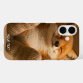 Fantasy Zachte Vos En Sokken Case-Mate iPhone Case (Achterkant (horizontaal))