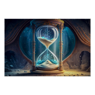 Fantasy zandloper perfect poster