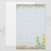 Fantasy Zee Horse en Bling Briefpapier (Voorkant / Achterkant)