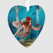Fantasy Zeemeermin en Zee Lily Ornament (voorkant)