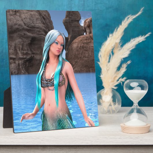 Fantasy Zeemeermin Fotoplaat (Zijkant)