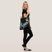 Fantasy Zeemeermin kunstwerk van Molly Harrison Tote Bag (Op model)