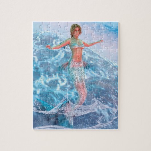 Fantasy Zeemeermin Legpuzzel (Verticaal)