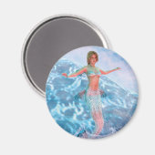 Fantasy Zeemeermin Magneet (Voorkant / Achterkant)
