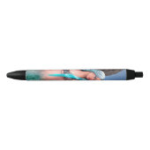 Fantasy Zeemeermin Zwarte Inkt Pen (Voorkant)