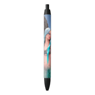 Fantasy Zeemeermin Zwarte Inkt Pen