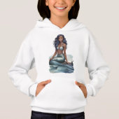 Fantasy Zeemeisjes Meisjes Hoodie (Voorkant)