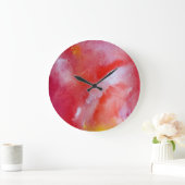 Fantasy zet Ronde (Grote) Wandklok (Huis)