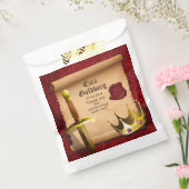 Fantasy Zwaard Kroon Middeleeuwse Ridder Bar Mitzv Bedankzakje (Gezegeld)