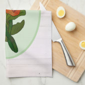 Fantasyblume Theedoek (Quarter Fold)