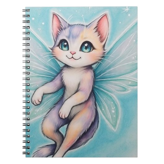 FantasyKittenFairy Notitieboek (Voorkant)
