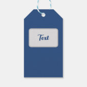 Fantasyschneemann Cadeaulabel (Achterkant)