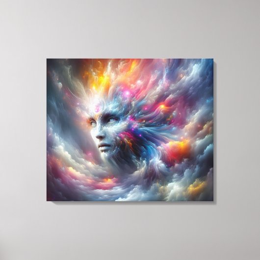 Fantasywereld Canvas Afdruk (Voorkant)