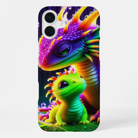 Fantasywezens telefoonhoesje iPhone hoesje (Achterkant)