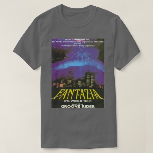 Fantazia World Tour T-shirt (Design voorkant)