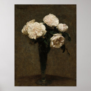 Fantin-lator - Rozen in een fase Poster