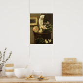 Fantin-Latour - Bloemen en diverse objecten Poster (Keuken)