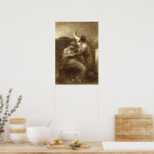 Fantin-latour - de Mage Baltazar en Fatime Poster (Keuken)