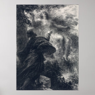 Fantin-latour - de mildheid van de Alpen Poster