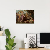 Fantin-Latour - de verleiding van St. Anthony Poster (Thuiskantoor)