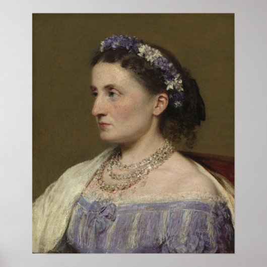 Fantin-Latour - Hertogin De Fitz-James Poster (Voorkant)