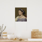 Fantin-Latour - Hertogin De Fitz-James Poster (Keuken)