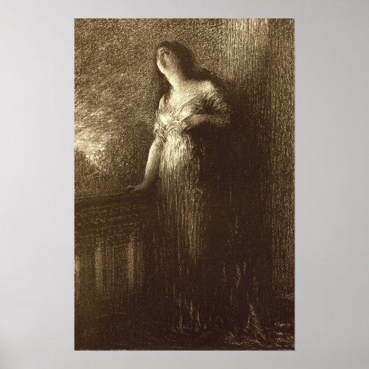 Fantin-Latour - Juliet's Aria Poster (Voorkant)