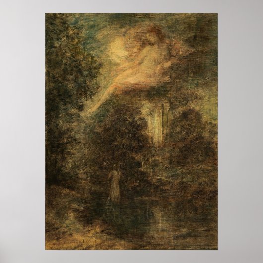 Fantin-Latour - L'Evocation (Eenzaamheid) Poster (Voorkant)