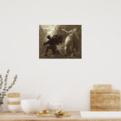Fantin-Latour - Manfred en Astarte Poster (Keuken)
