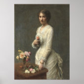 Fantin-Latour - mevrouw Lerolle Poster (Voorkant)