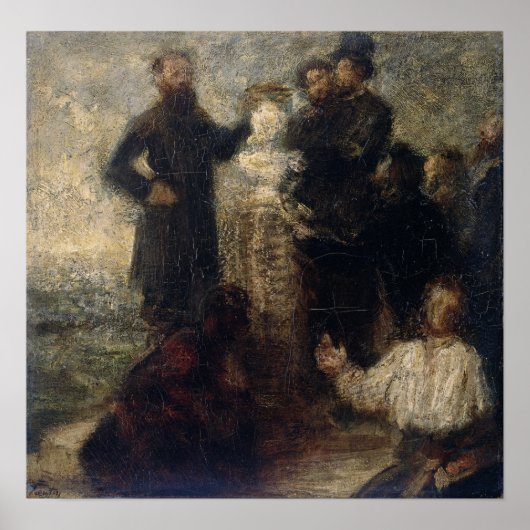 Fantin-Latour - onderscheiding voor Berlioz Poster (Voorkant)