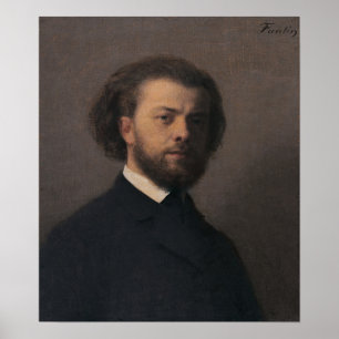 Fantin-Latour - Portret 1867 Poster