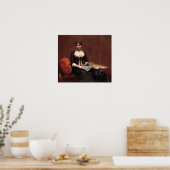 Fantin-Latour - portret van Madame Leon Maitre Poster (Keuken)