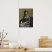 Fantin-Latour - portret van Miss C.D. Poster (Keuken)
