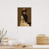 Fantin-Latour - Portret van Sonia Poster (Keuken)