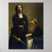 Fantin-Latour - Retrato van de heer E. Edwards Poster (Voorkant)