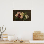Fantin-Latour - Rozen van Nice op tafel A Poster (Keuken)