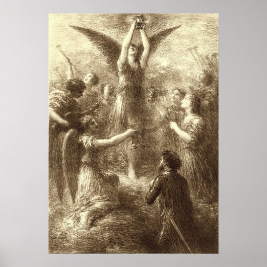 Fantin-Latour - Voorwoord voor Lohengrin Poster (Voorkant)