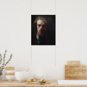 Fantin-Latour - Zelfportret Poster (Keuken)
