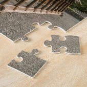 Fantoft Stave Church, Bergen, Noorwegen Legpuzzel (Zijkant)