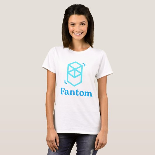 Fantom cryptocurrency - Fantom FTM T-shirt (Voorkant volledig)