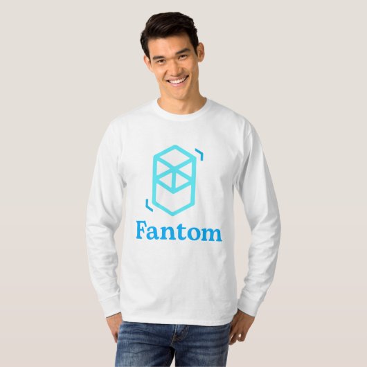 Fantom cryptocurrency - Fantom FTM T-shirt (Voorkant volledig)