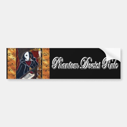 Fantoom Doxies Regeren Bumpersticker (Voorkant)