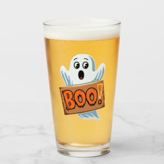 Fantoom van Halloween Glas (Voorkant gevuld)
