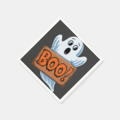 Fantoom van Halloween Servet (Hoek)