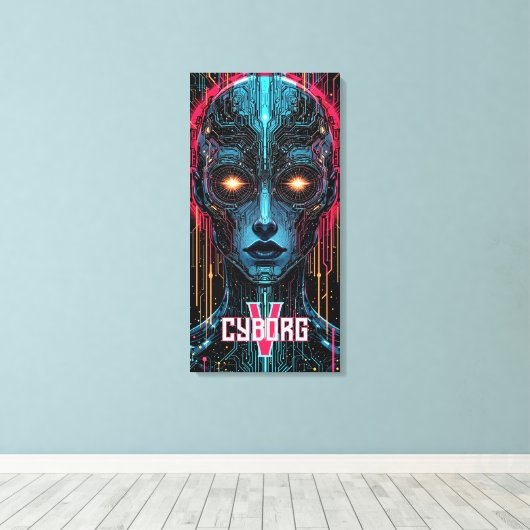 Fantoomcircuits Canvas Afdruk (Insitu (Houten vloer))