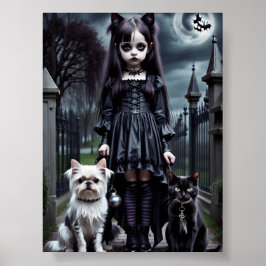 Fantoomportretten: realistische betoverende voorst poster