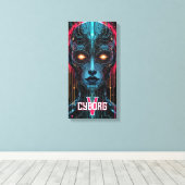 fantoomstroomkring canvas afdruk (Insitu (Houten vloer))